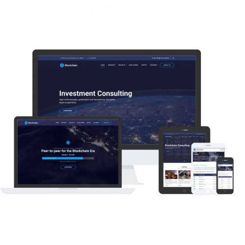 Blockchain Theme by Css Igniter Themes