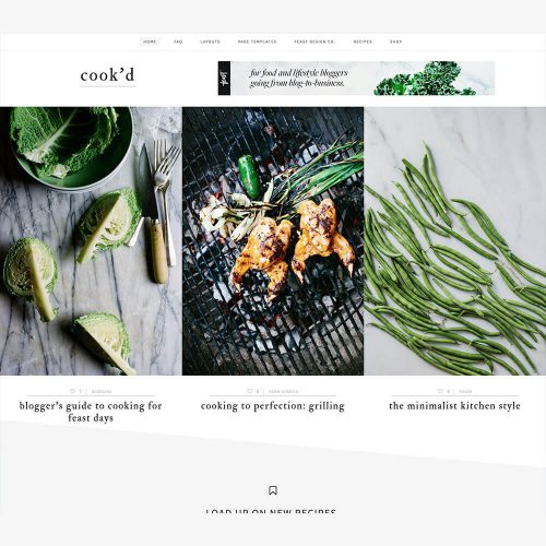 Cook’d Pro Theme + Genesis Framework