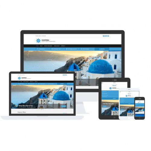 Cousteau Theme by Css Igniter Themes