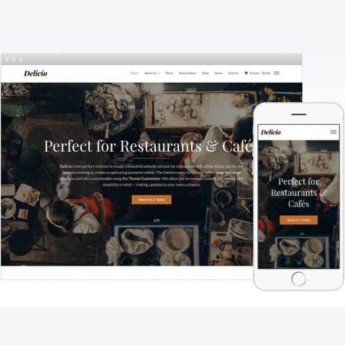Delicio Wordpress Theme by WPZOOM