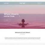 Elementorism Corfu Landing Page Template