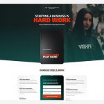 Elementorism The Entrepreneur Landing Page Template