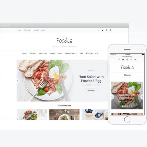 Foodica Wordpress Theme by WPZOOM