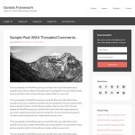 Genesis Sample Theme + Genesis Framework