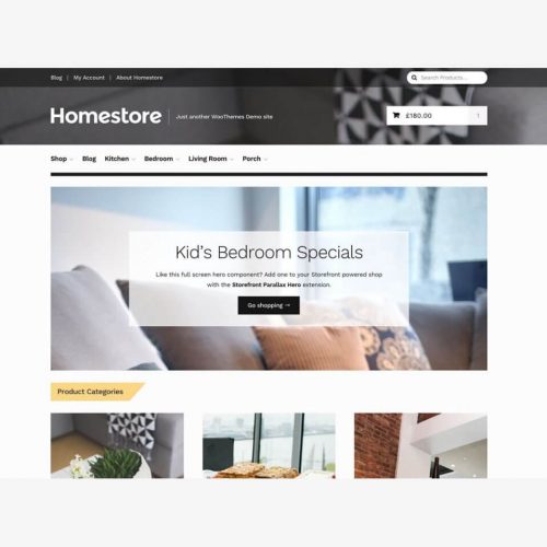 Homestore Storefront Child Theme