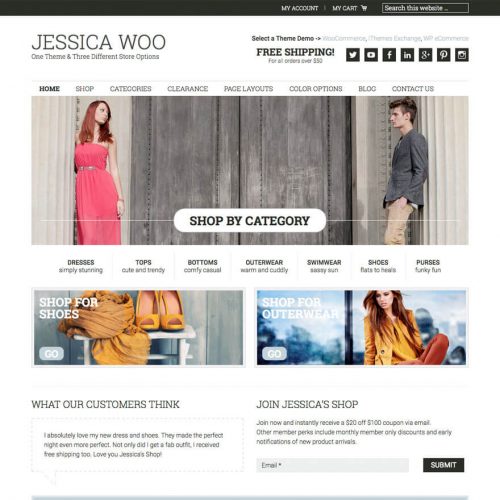 Jessica Theme + Genesis Framework