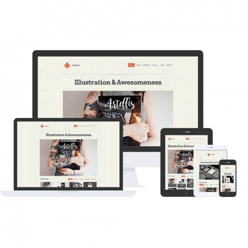 Mozzy Theme by Css Igniter Themes
