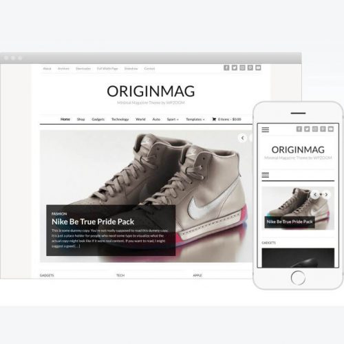 OriginMag Wordpress Theme by WPZOOM