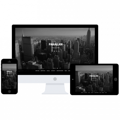Parallax Wordpress theme by Themify