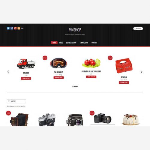 Pinshop Wordpress theme by Themify