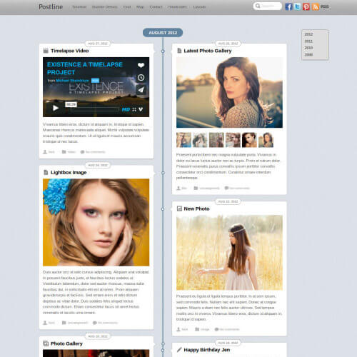 Postline Wordpress theme by Themify
