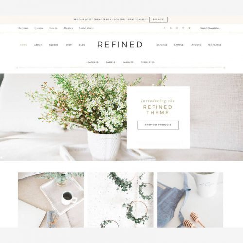 Refined Pro Theme + Genesis Framework