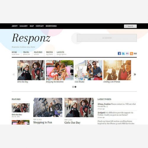 Responz Wordpress theme by Themify