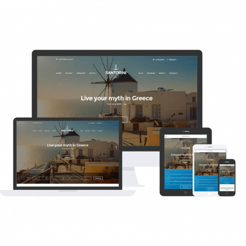 Santorini Resort Theme by Css Igniter