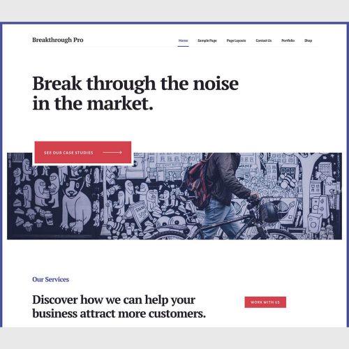 Breakthrough Pro Theme + Genesis Framework