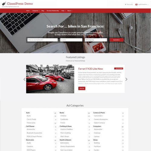 ClassiPress Theme - AppThemes