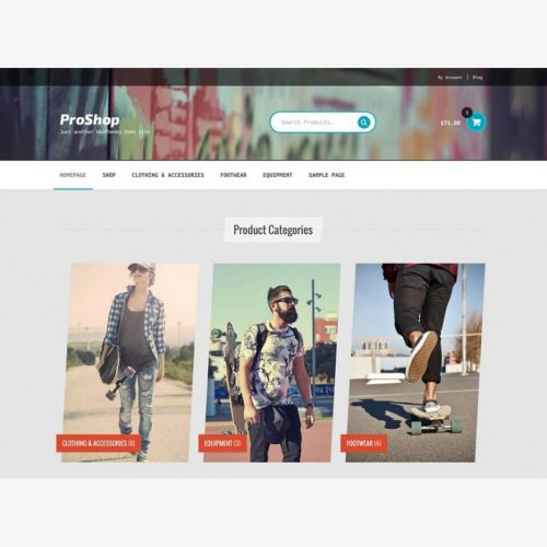 ProShop Storefront Child Theme