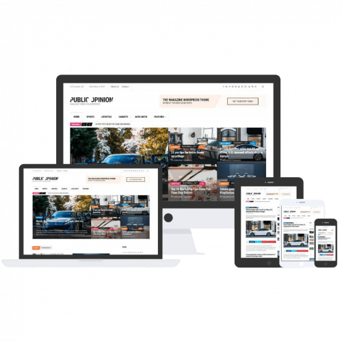 Public Opinion Theme by Css Igniter Themes