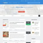 Taskerr WordPress Micro Jobs Theme