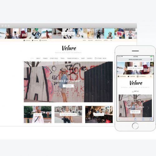 Velure Wordpress Theme by WPZOOM