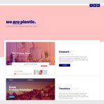 Elementorism WeArePlastic Landing Page Template