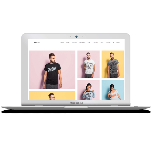BRUTAL Wordpress Theme by ZigZagPress