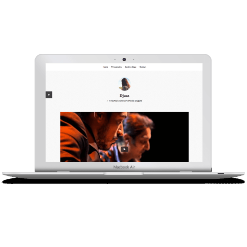 DJAZZ Wordpress Theme by ZigZagPress