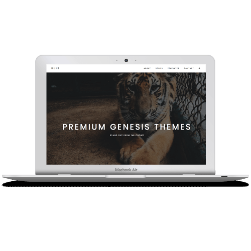 DUNE Wordpress Theme by ZigZagPress