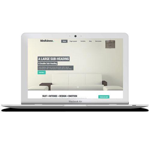 MINDFULNESS Wordpress Theme by ZigZagPress