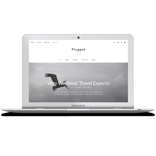 PLUGGED Wordpress Theme by ZigZagPress