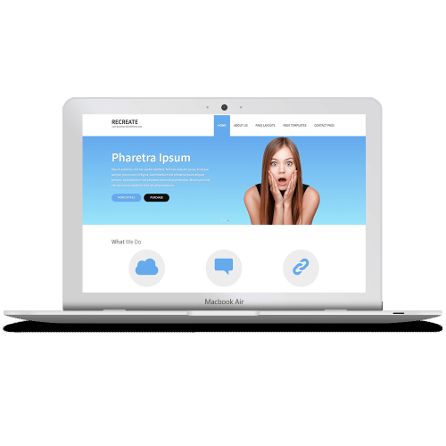 RECREATE Wordpress Theme by ZigZagPress