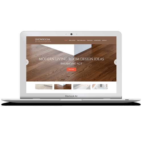 SHOWROOM Wordpress Theme by ZigZagPress