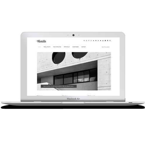 VANILLA Wordpress Theme by ZigZagPress