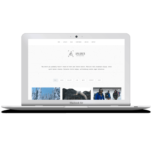 XPLORER Wordpress Theme by ZigZagPress
