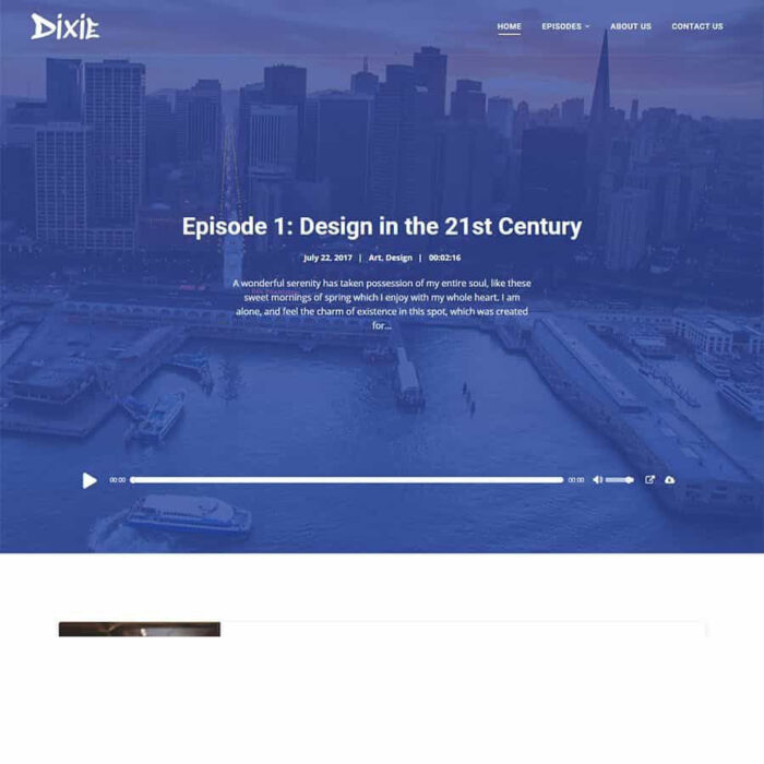 Dixie WordPress Theme by Second Line Themes