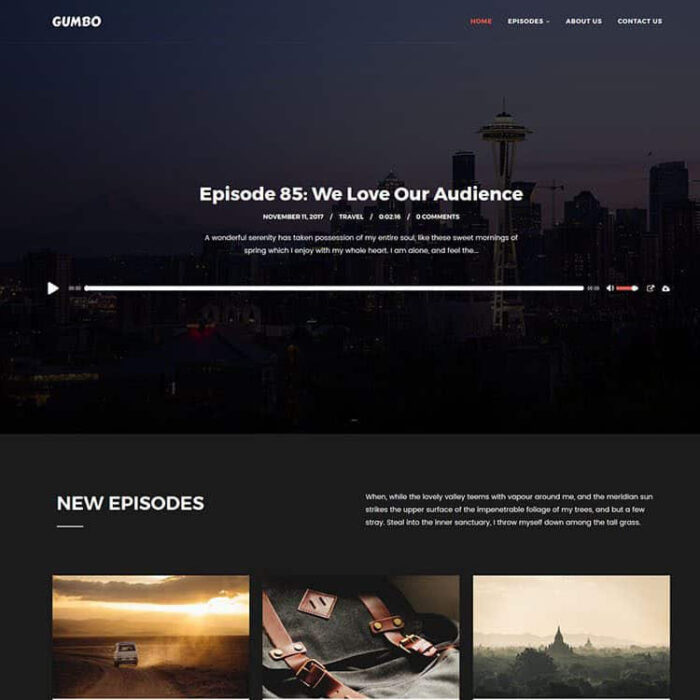 Gumbo WordPress Theme by Second Line Themes