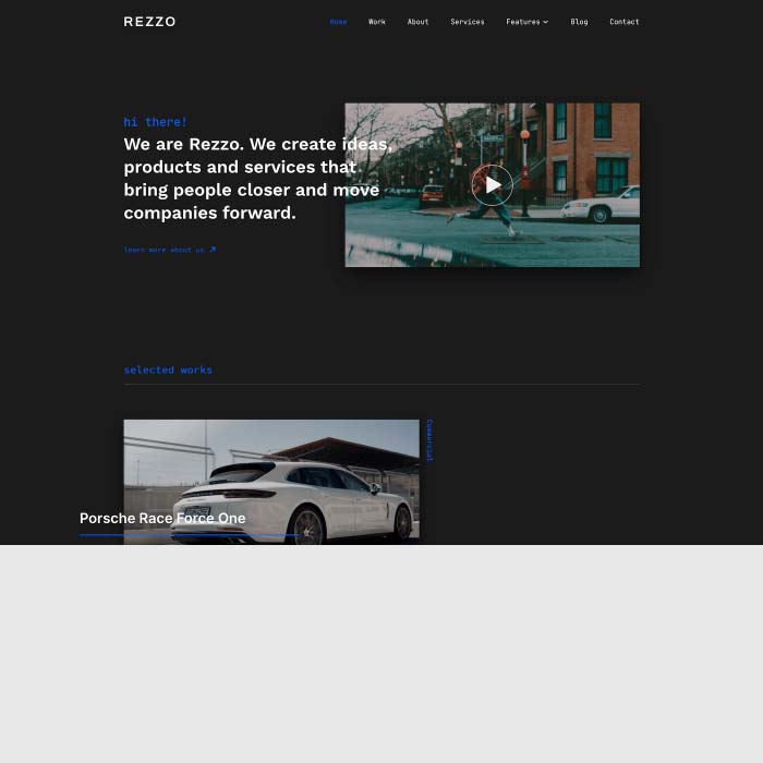 Rezzo Wordpress Theme by WPZOOM