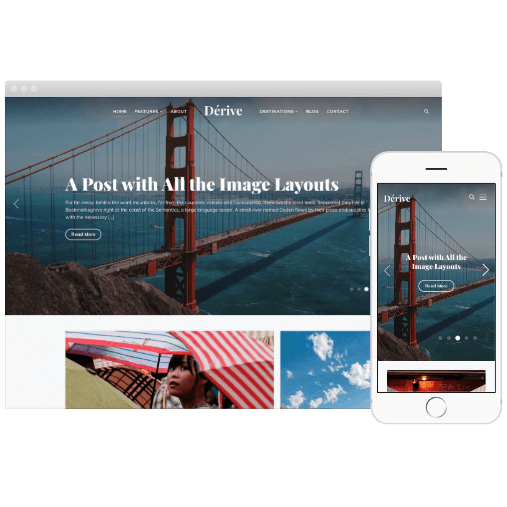 Dérive Wordpress Theme by WPZOOM
