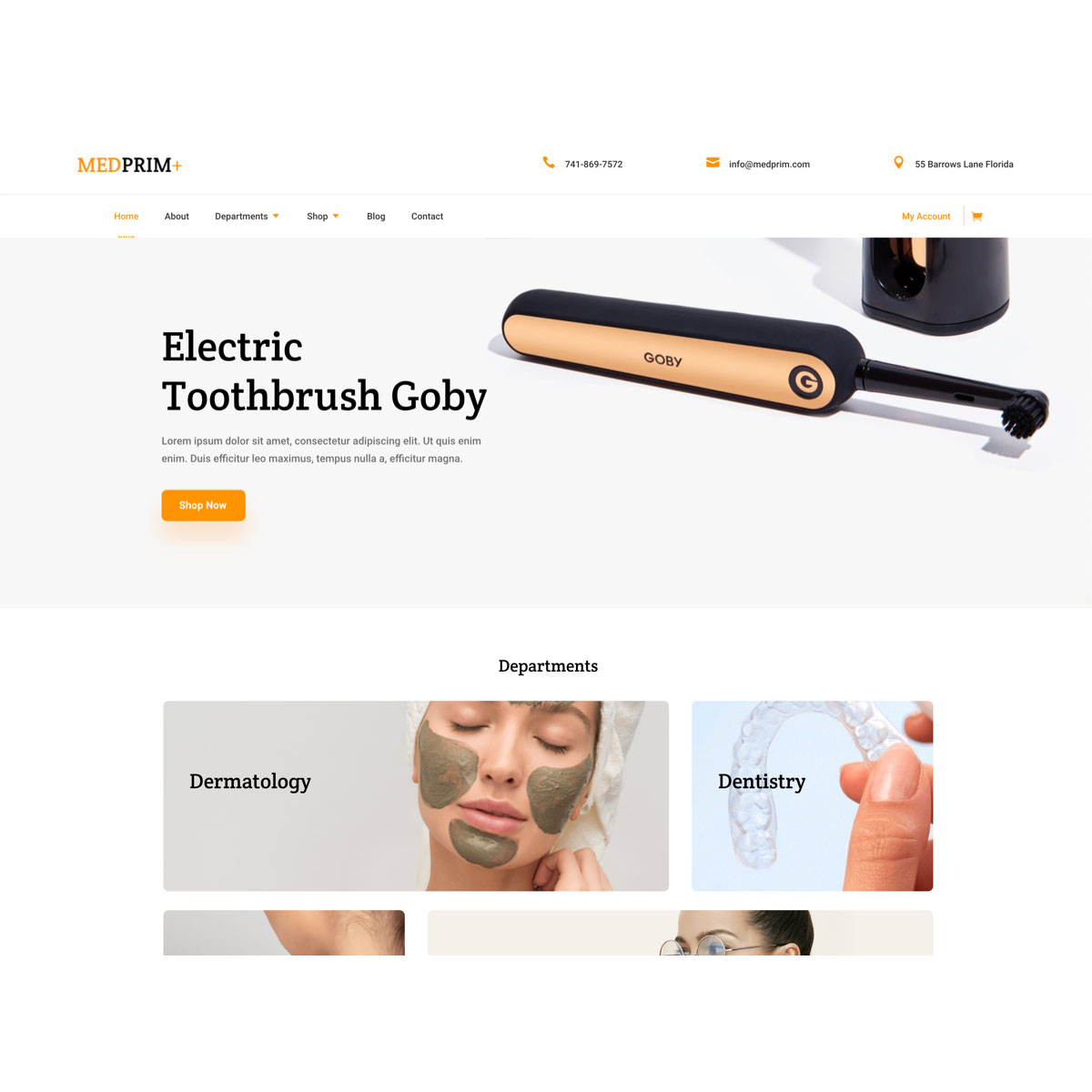 Divi Medical Ecommerce Theme