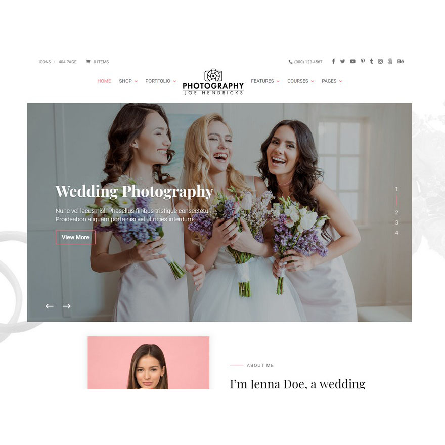 Divi Photography Theme