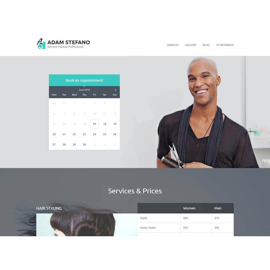 Entrepreneur WordPress Theme by MotoPress