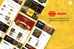 Barata - Fast Food & Burger Elementor Template Kit