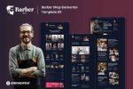 Barber 1997 - Barbershop Elementor Template Kits