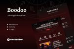 Boodoo - Astrology & Horoscope Elementor Template Kit