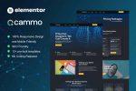 Cammo - Creative Agency Services Elementor Template Kit