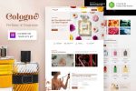 Cologne - Perfume & Fragrance Elementor Template Kit