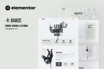 Danze - Dance Studio School Elementor Template Kit