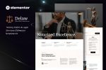 Delaw – Notary Public & Legal Services Elementor Template Kit