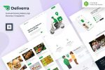 Deliverra - Food & Grocery Delivery App Elementor Template Kit