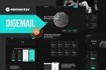 Digemail - Email API Solutions & Services Elementor Pro Template Kit